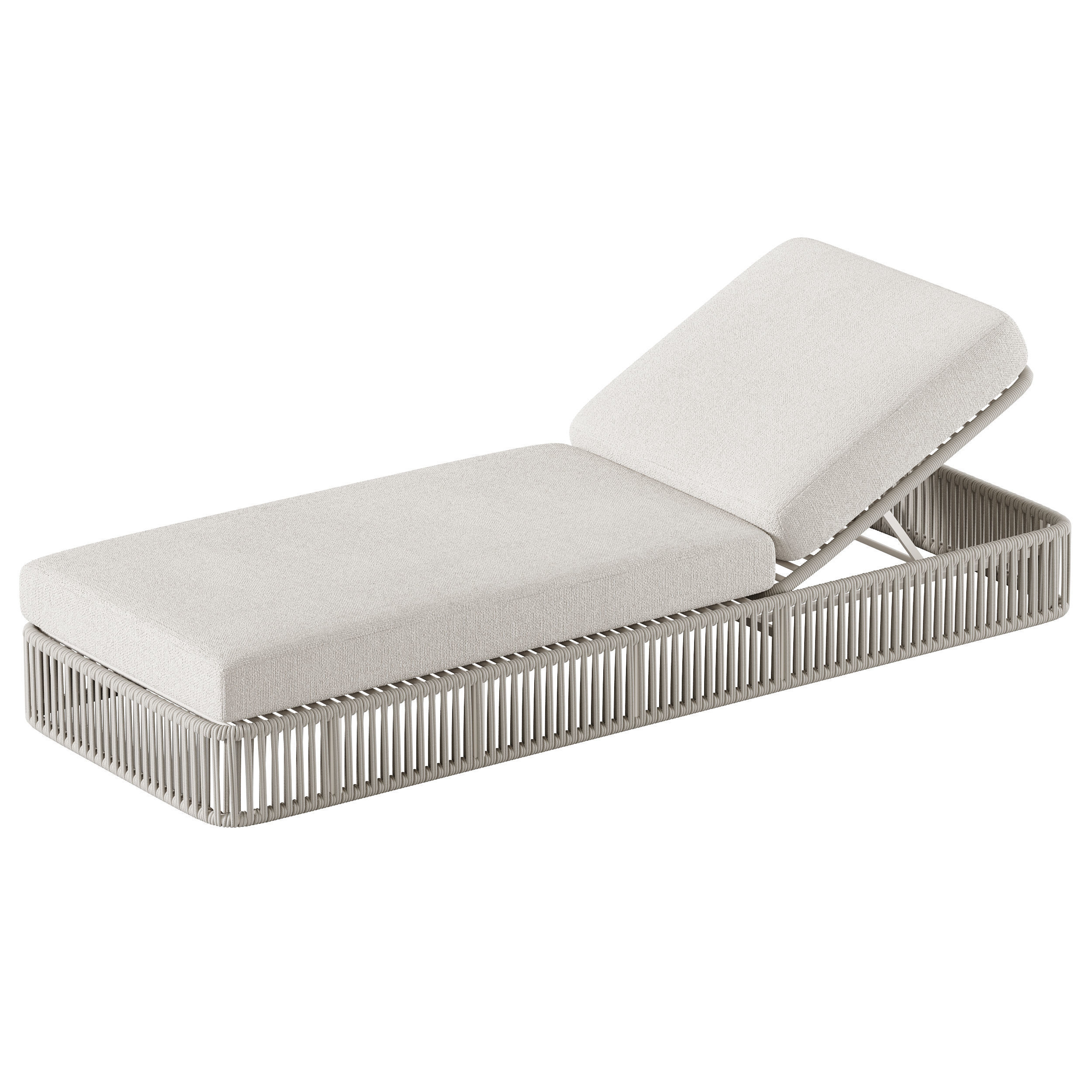 High quality sun lounger makes 3D model_10