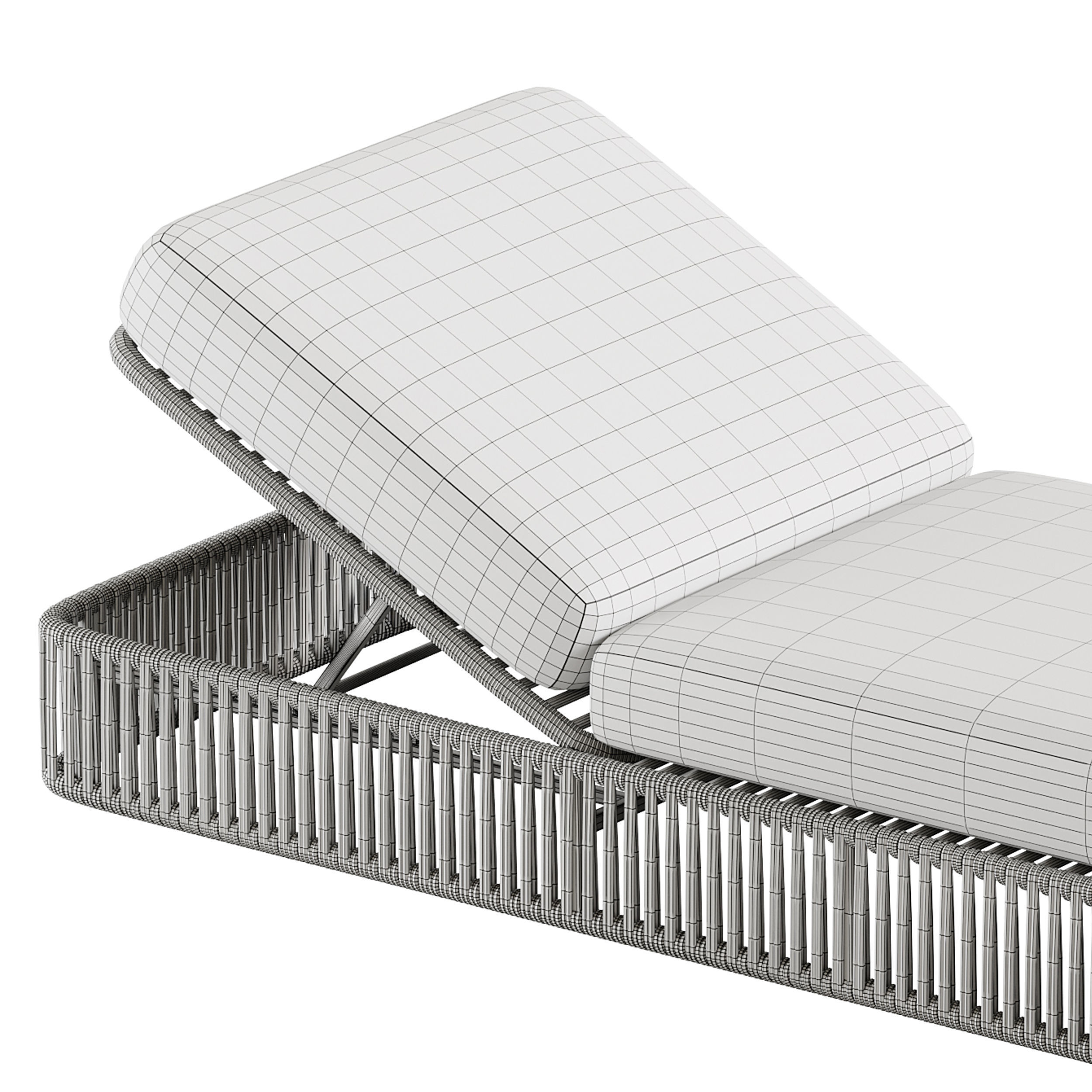 High quality sun lounger makes 3D model_14