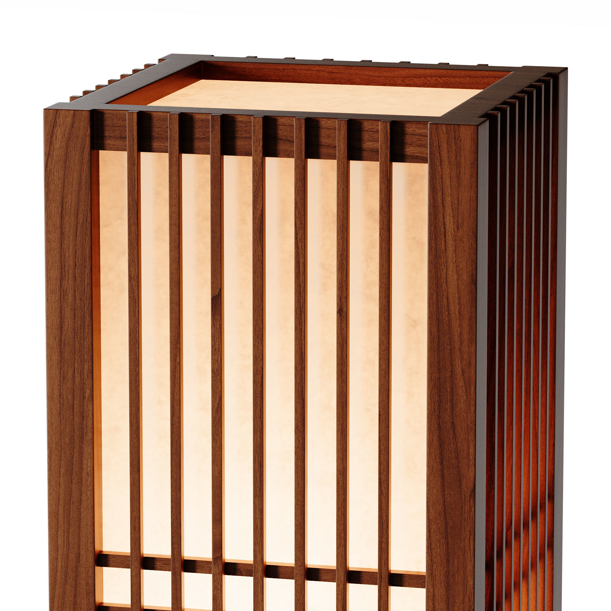 Table Craft Floor Light 3D model_4