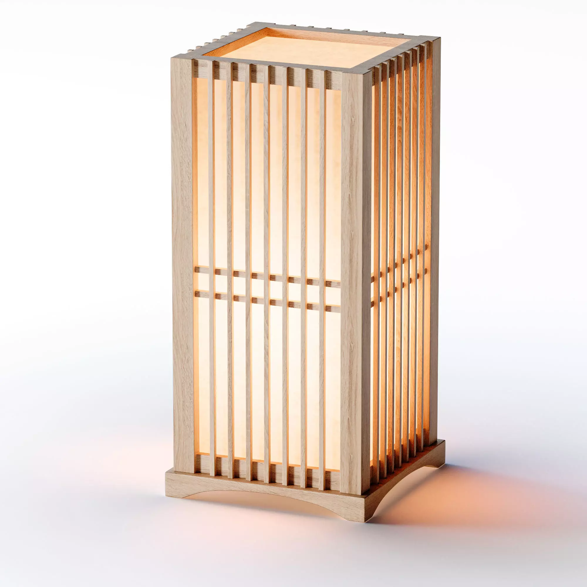 Table Craft Floor Light 3D model_0