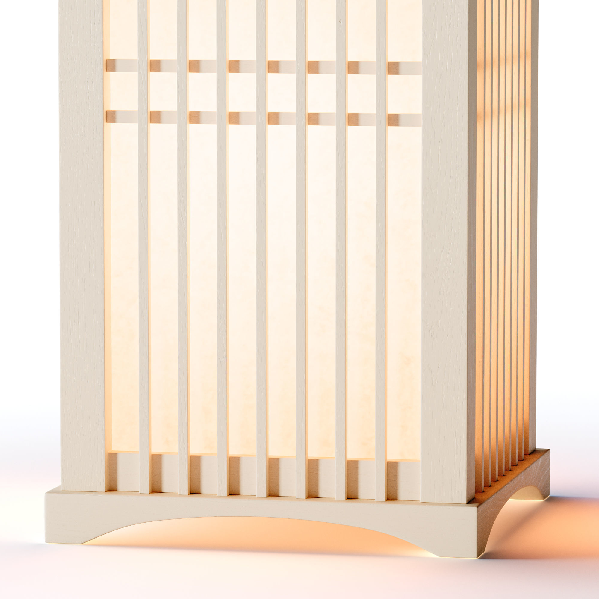 Table Craft Floor Light 3D model_7