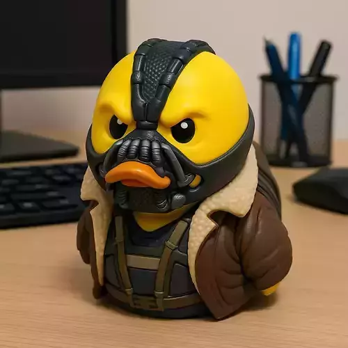 Rubber Duck - Bane DC comics model - 3D print