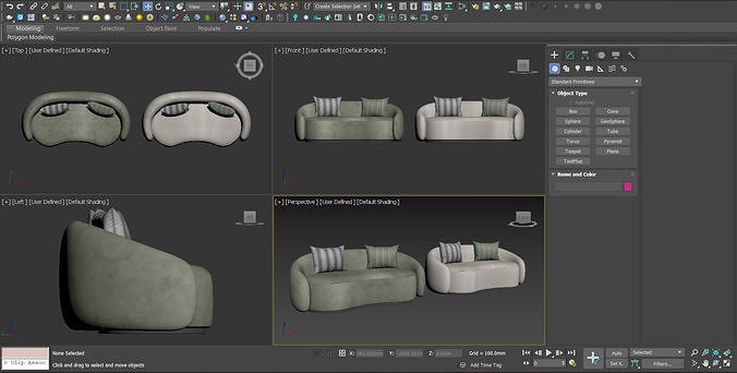 Amore Sofa 3D model 7