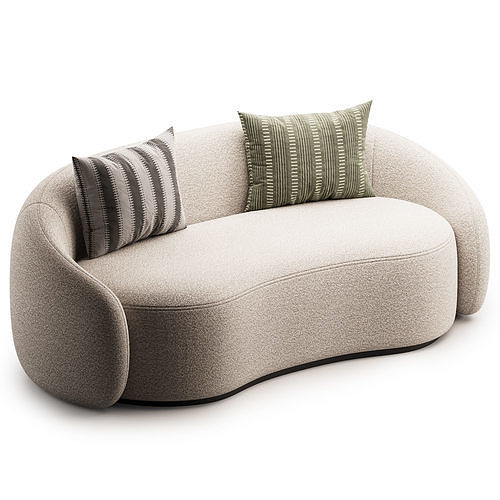 Amore Sofa 3D model 4