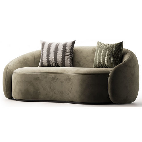 Amore Sofa 3D model 2