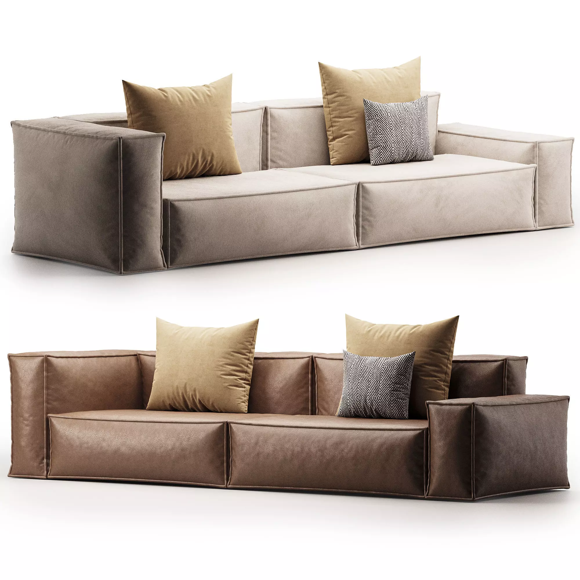 Neowall Sofa 3D model_0