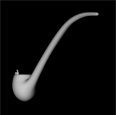 Bilbo Baggins Pipe 3D model_6