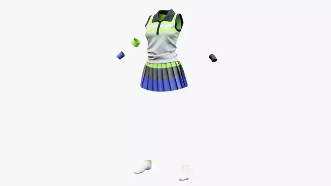 Womens Tennis Uniforms Set2