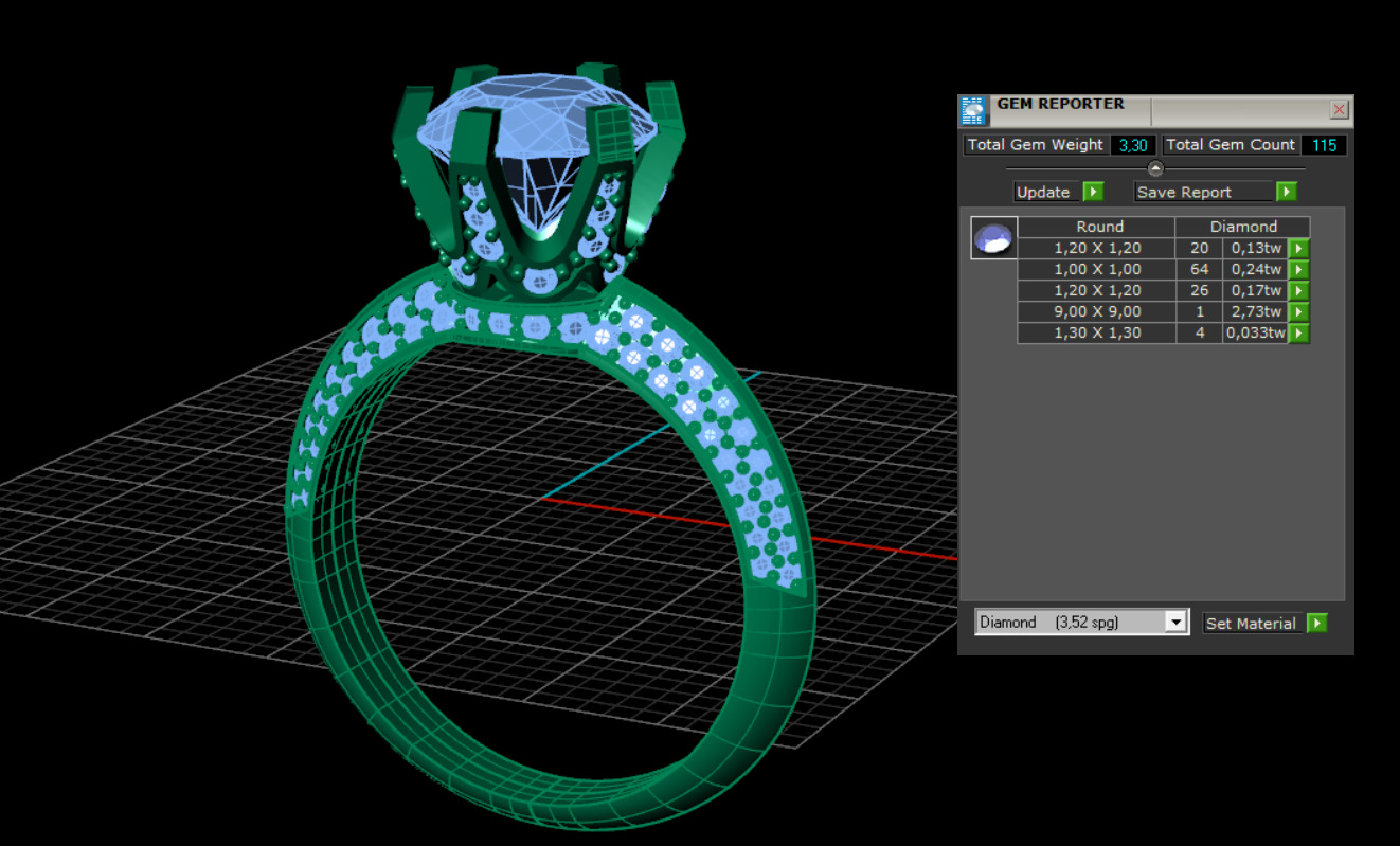 Ring Tiffany 3D print model_10