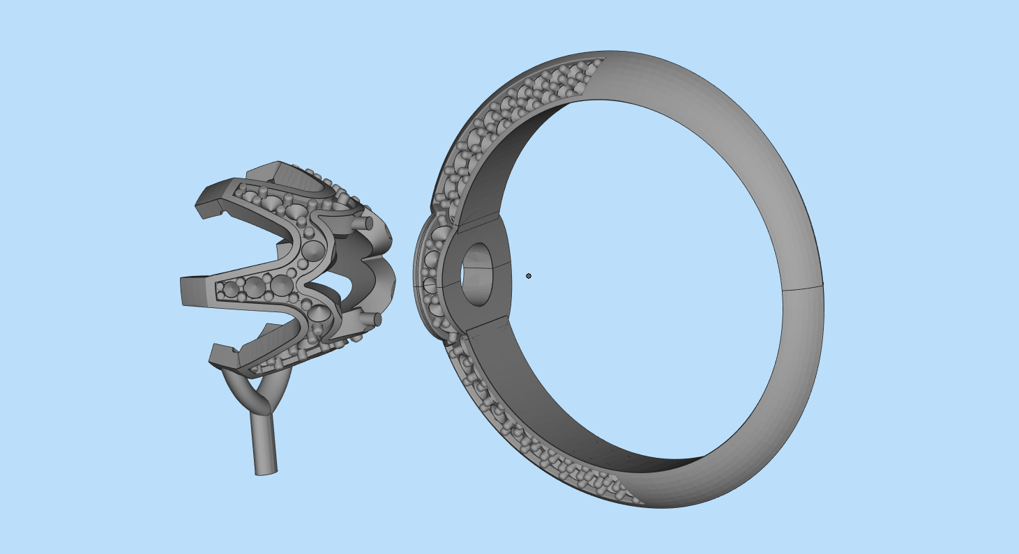 Ring Tiffany 3D print model_14