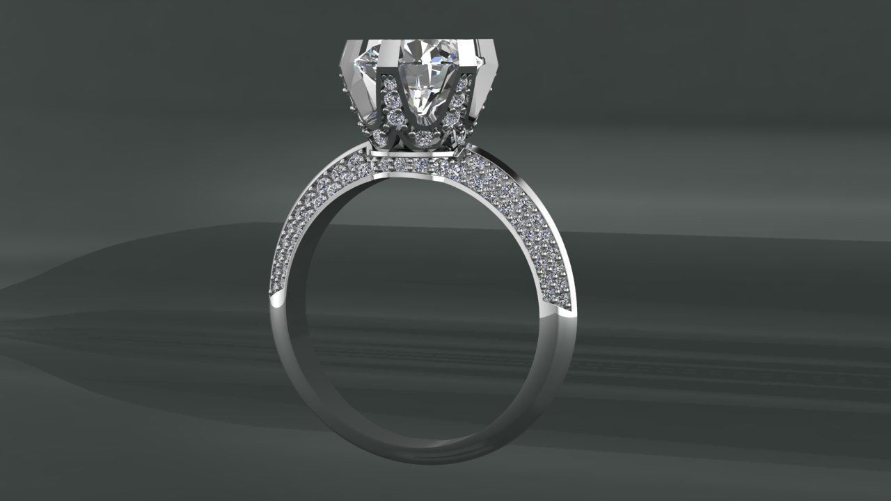 Ring Tiffany 3D print model_4