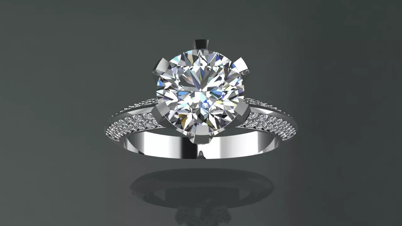 Ring Tiffany 3D print model_0