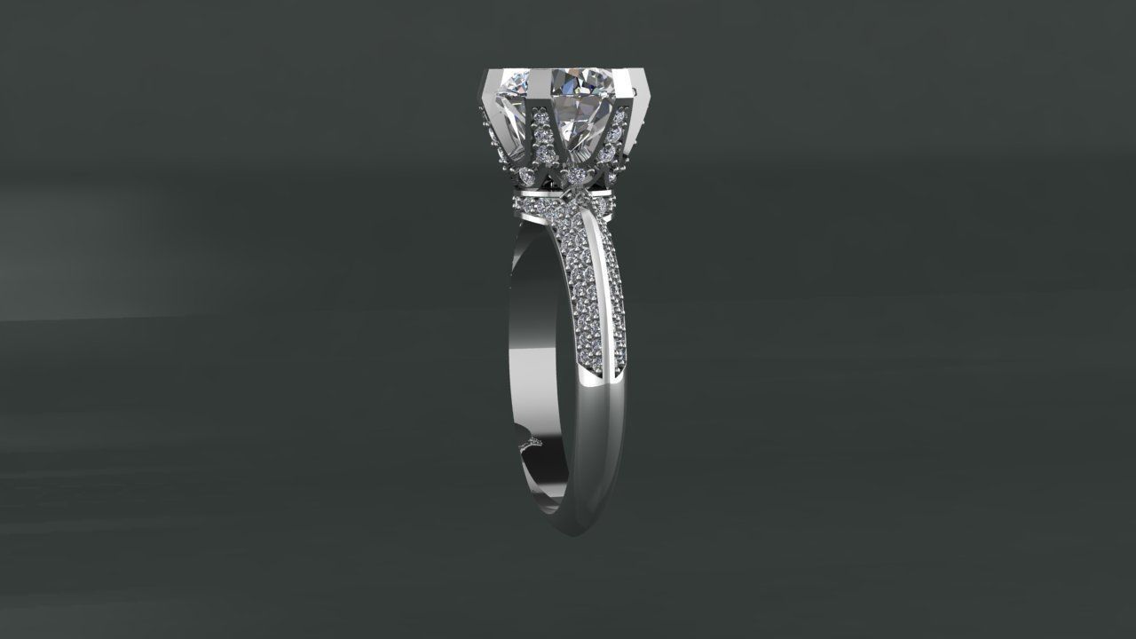 Ring Tiffany 3D print model_5