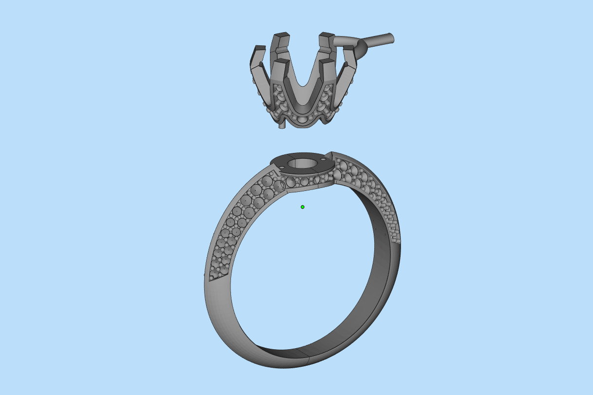 Ring Tiffany 3D print model_12