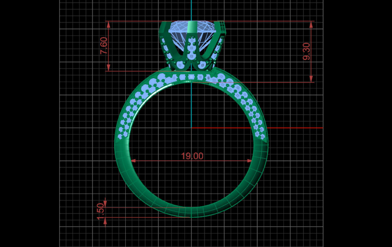 Ring Tiffany 3D print model_6
