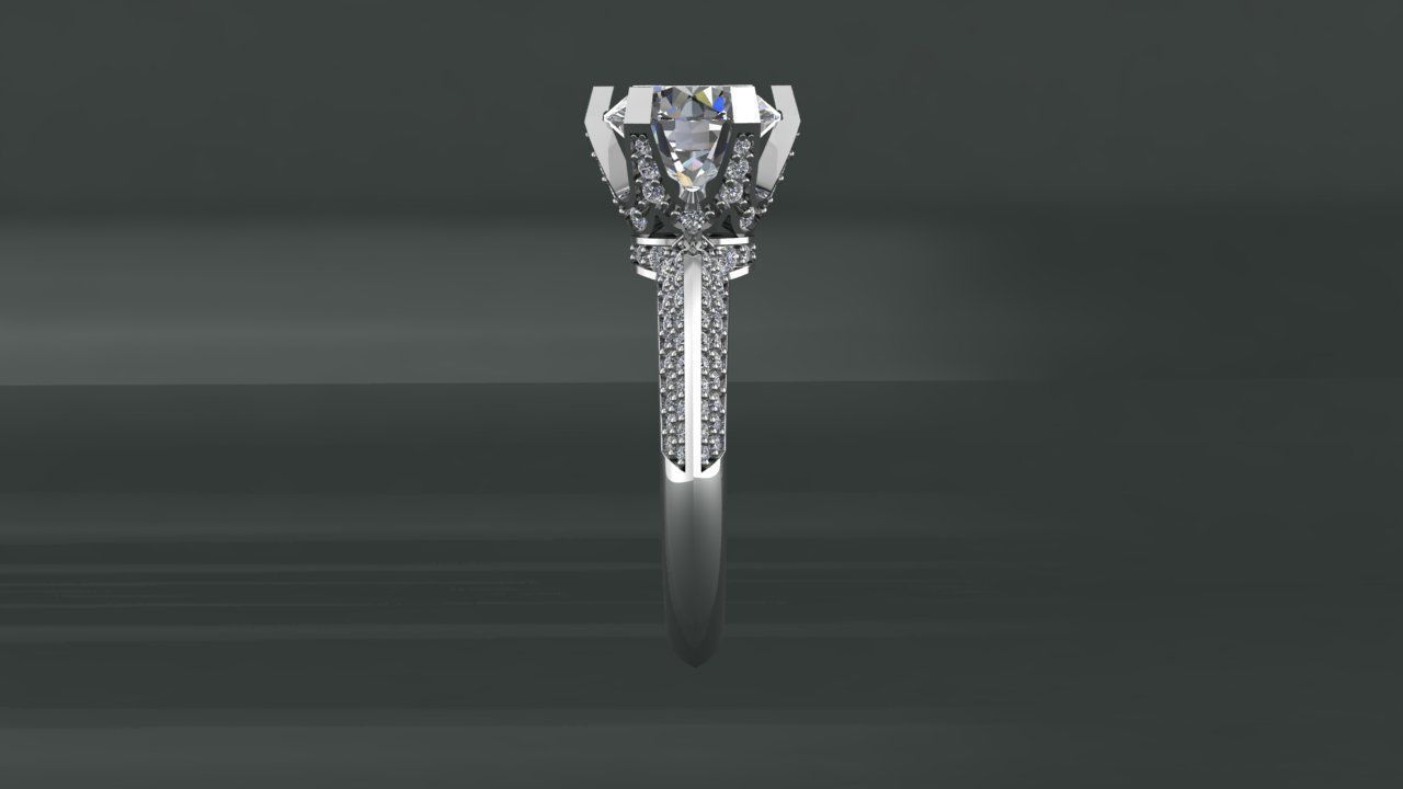 Ring Tiffany 3D print model_3