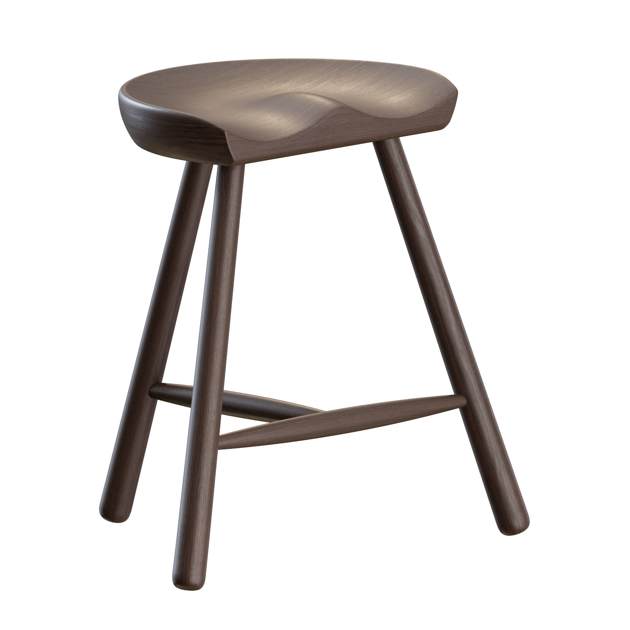 Shoemaker Chair by Form and Refine 3D model_8