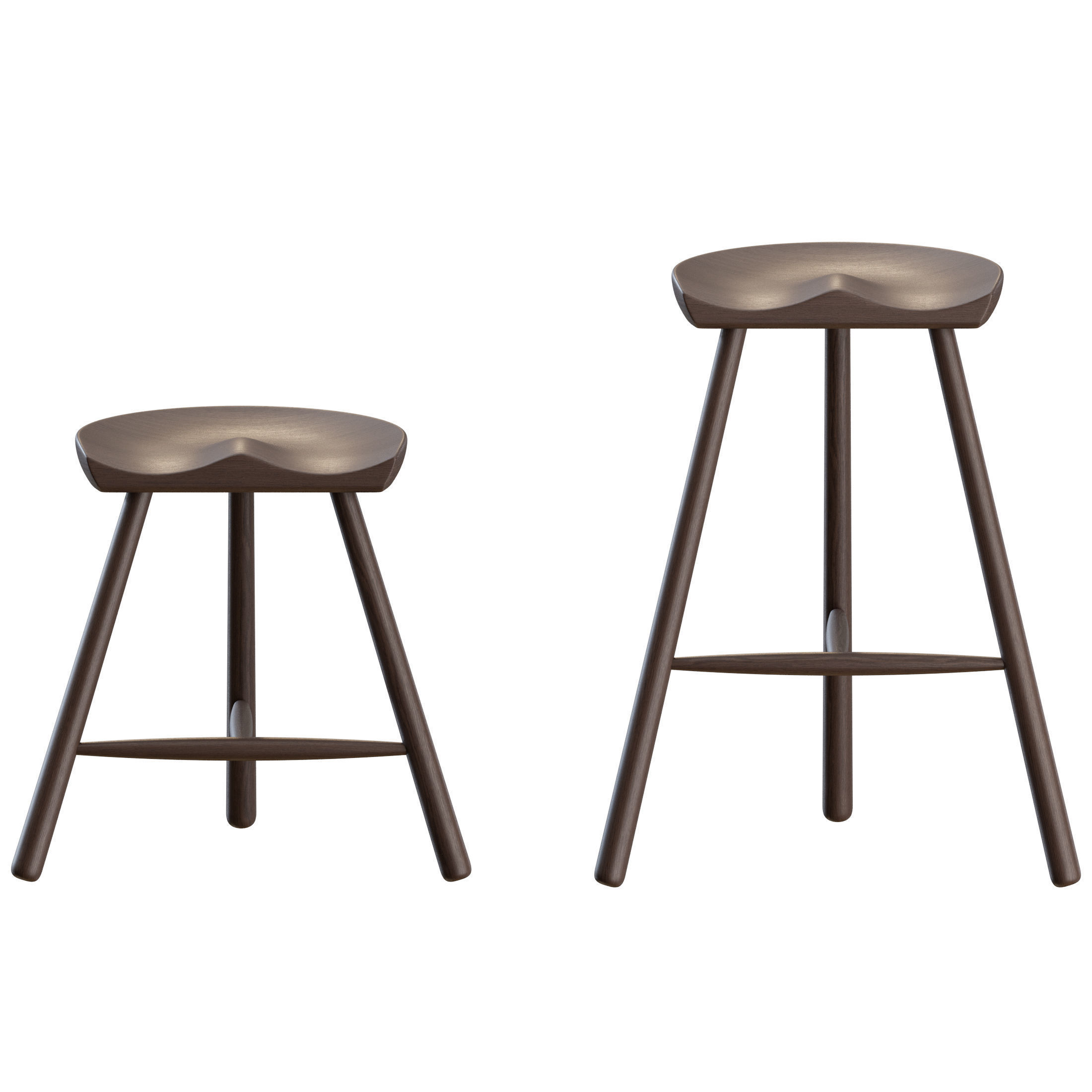 Shoemaker Chair by Form and Refine 3D model_6