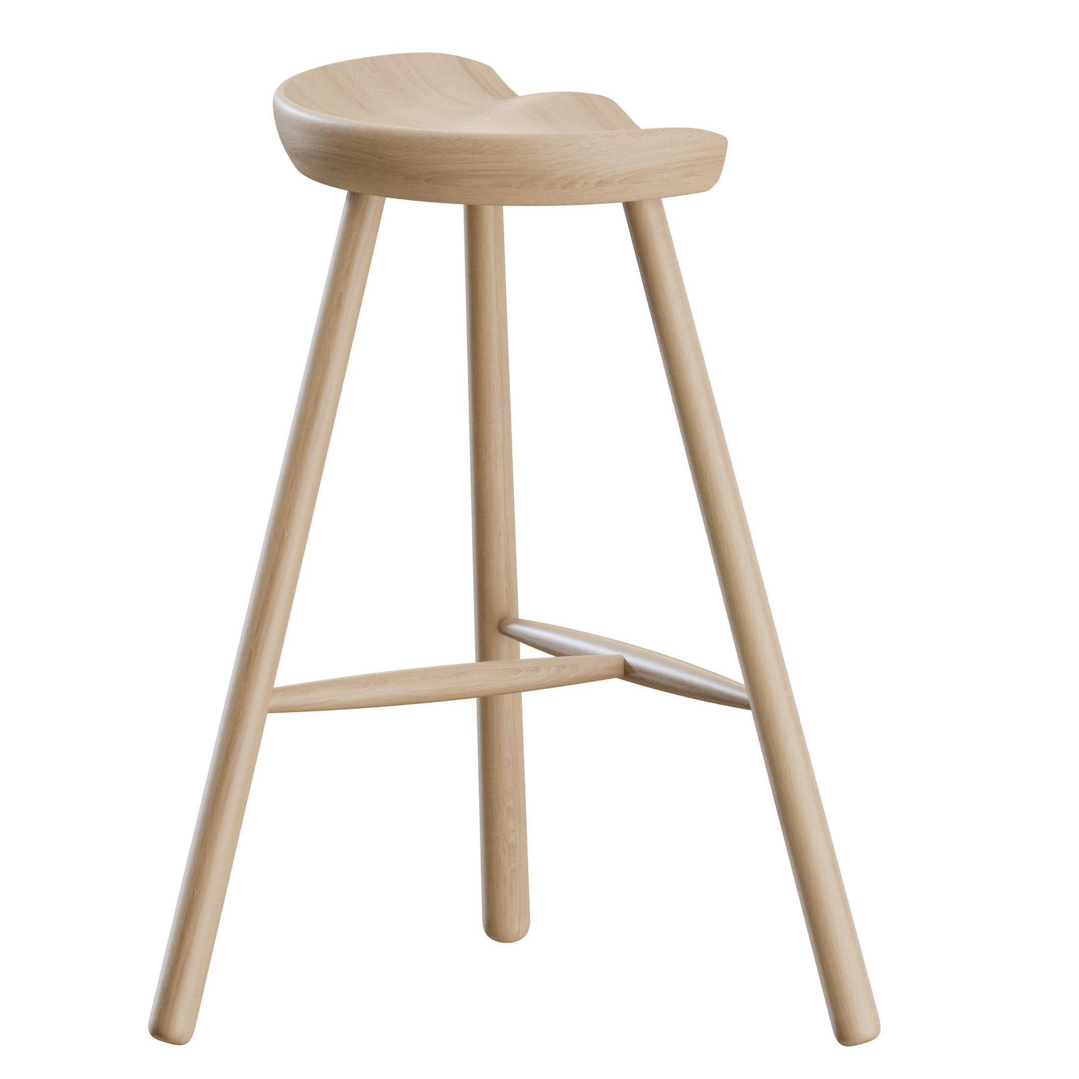 Shoemaker Chair by Form and Refine 3D model_14