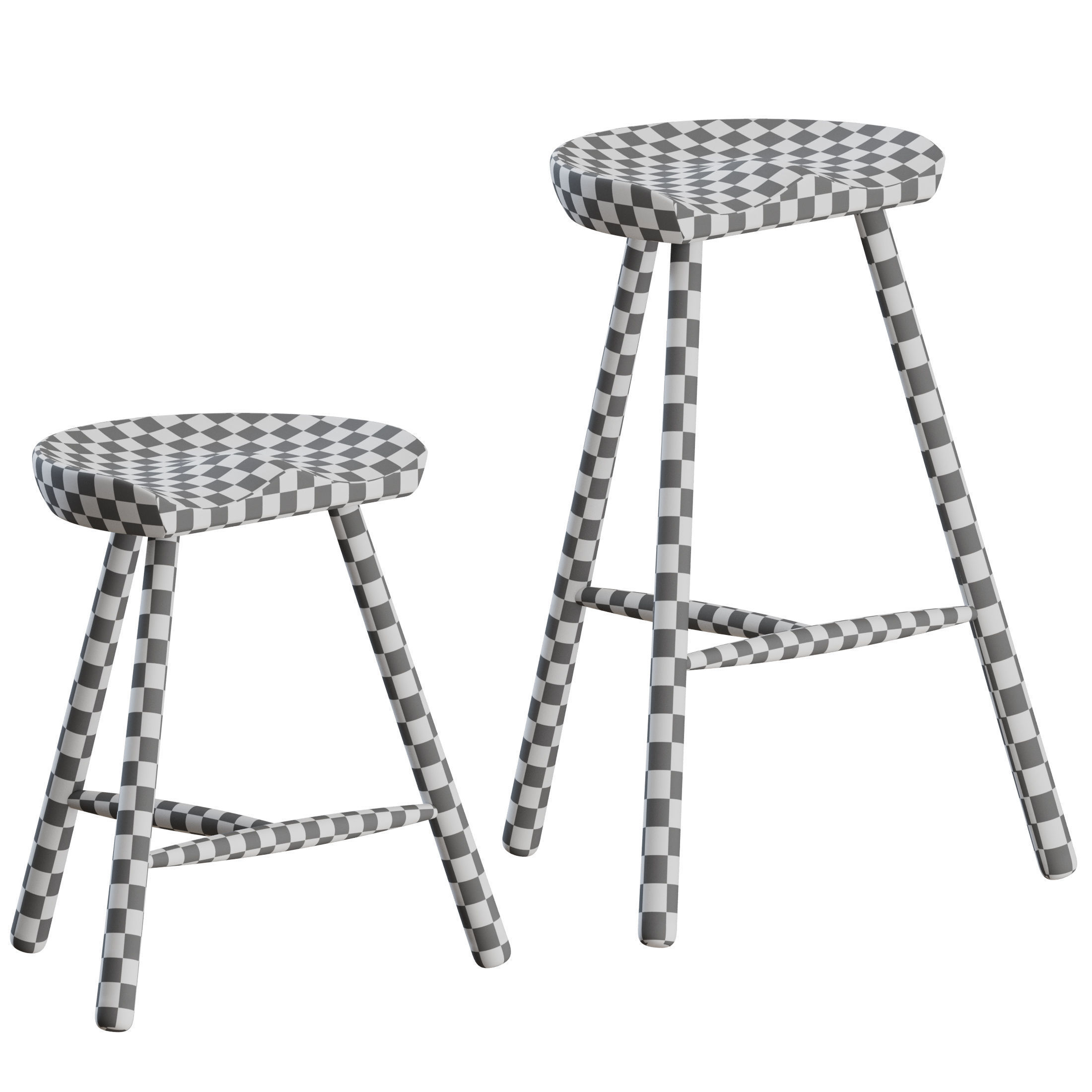 Shoemaker Chair by Form and Refine 3D model_2