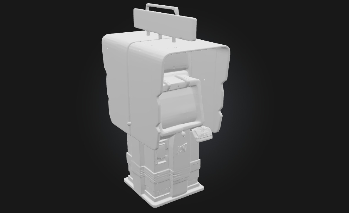 Videophone Relic Echoes of Early Communication Technology 3D model_5