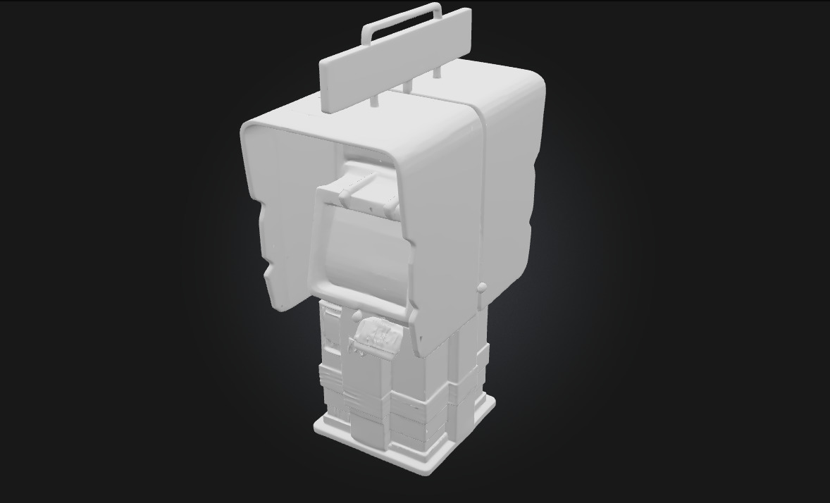 Videophone Relic Echoes of Early Communication Technology 3D model_6