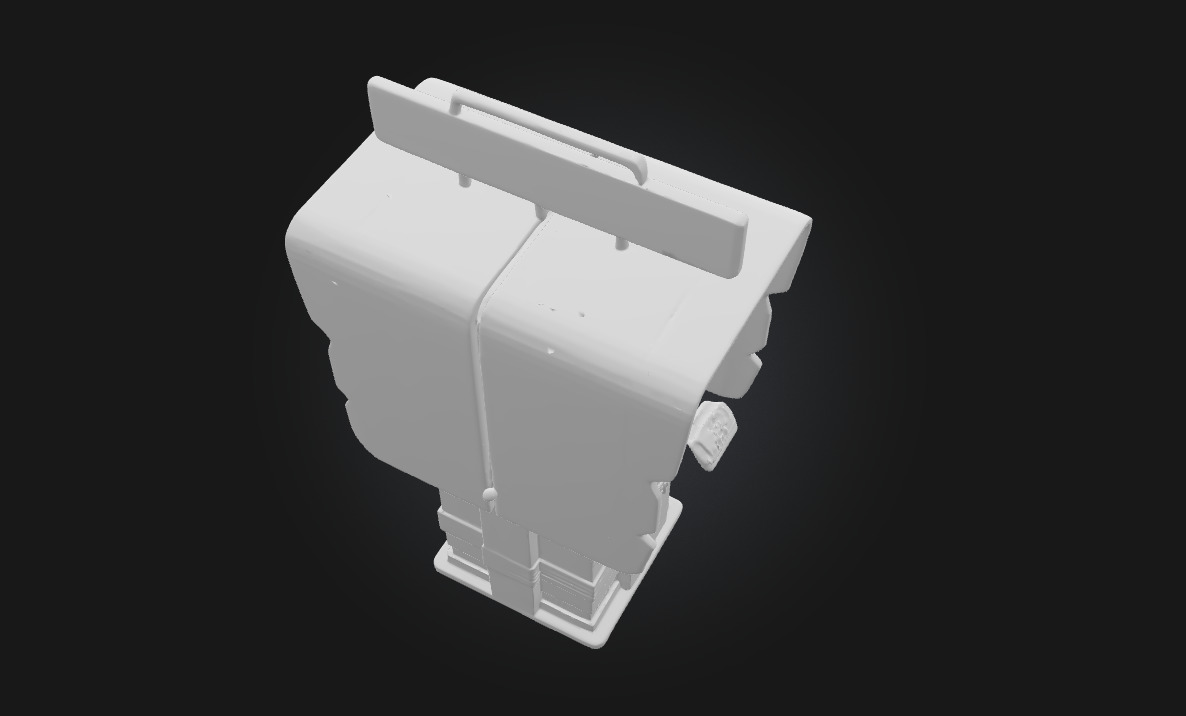 Videophone Relic Echoes of Early Communication Technology 3D model_8