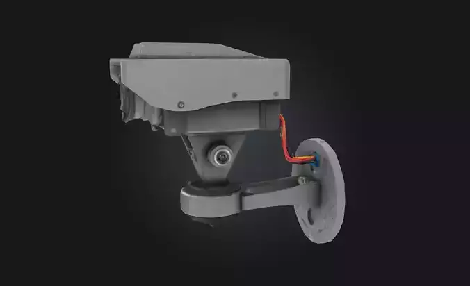 Surveillance Sentinel Watchful Guardian of Secure Zones 3D model