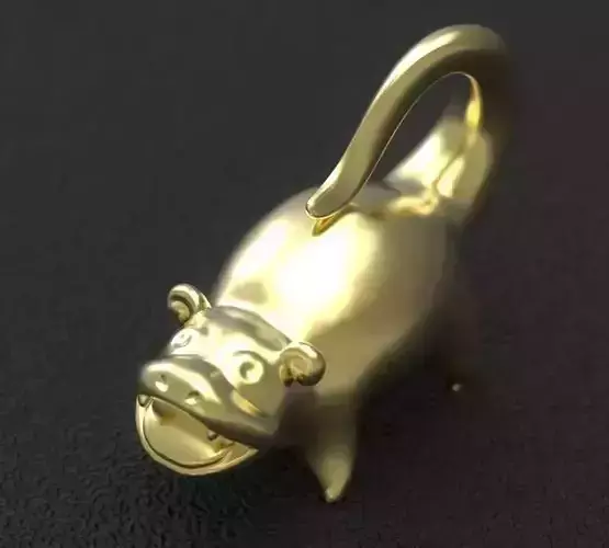 Slowpoke pokemon pendant