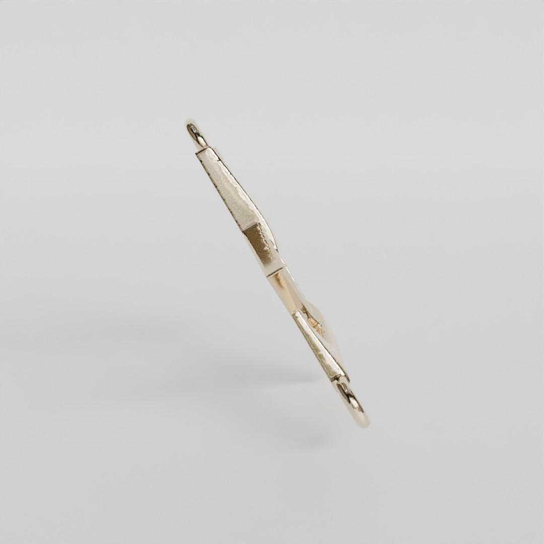 six-pointed star pendant 3D print model_2