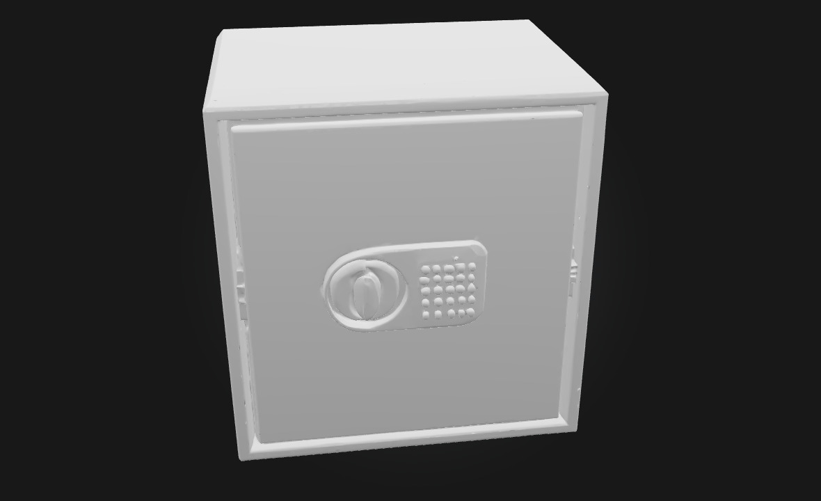 Secure Vault Impenetrable Fortress for Valuables 3D model_5