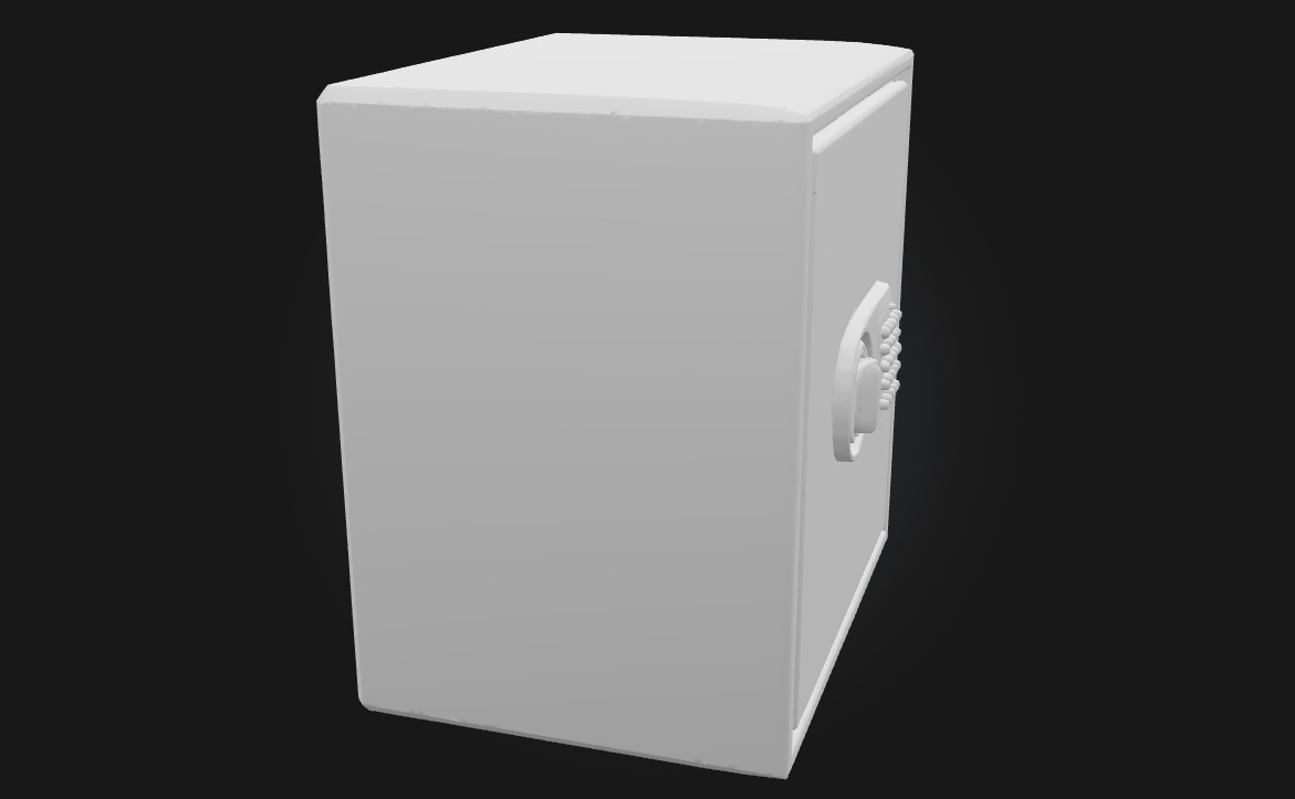 Secure Vault Impenetrable Fortress for Valuables 3D model_6