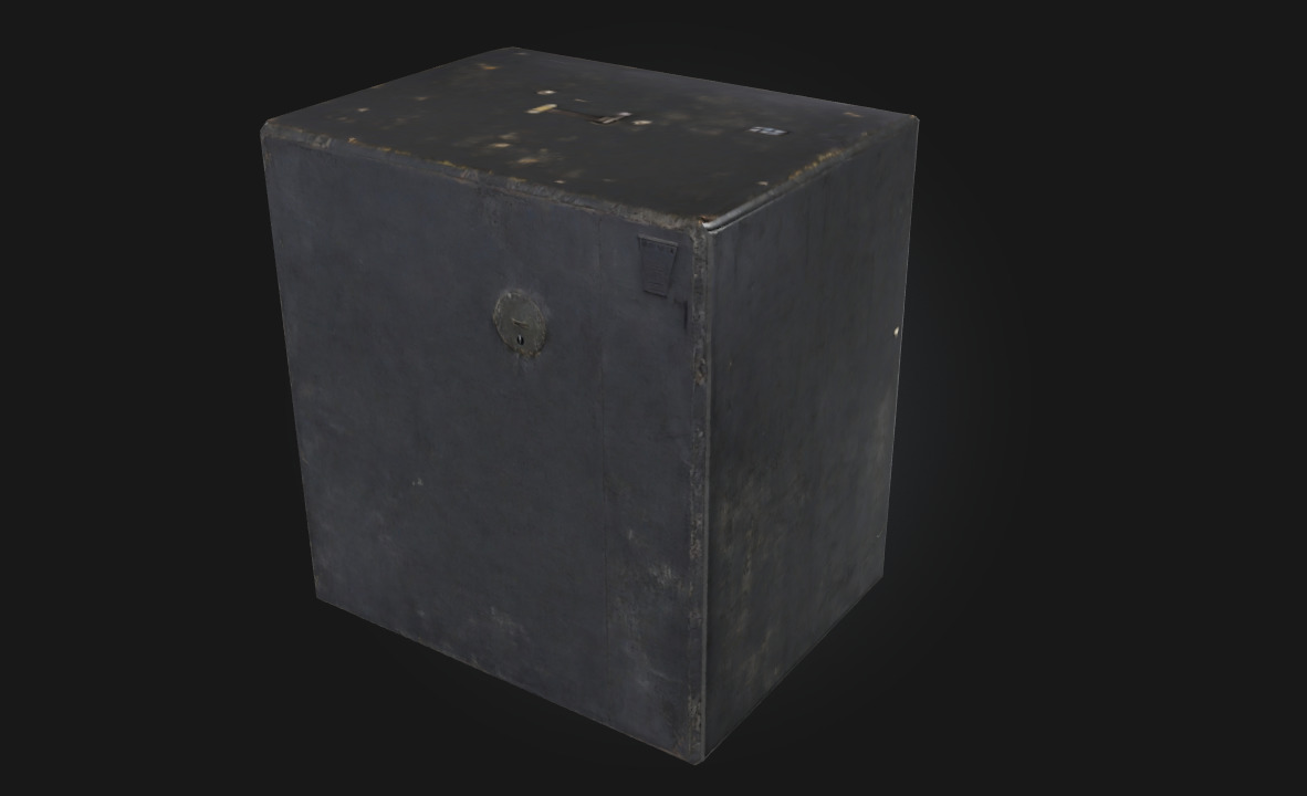 Secure Vault Impenetrable Fortress for Valuables 3D model_2