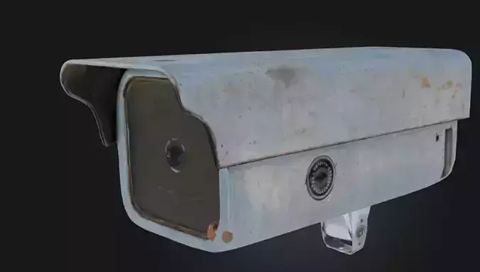 Surveillance Sentinel Watchful Guardian of Secure Zones 3D model