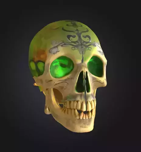 skull skeleton muertos dia de halloween design