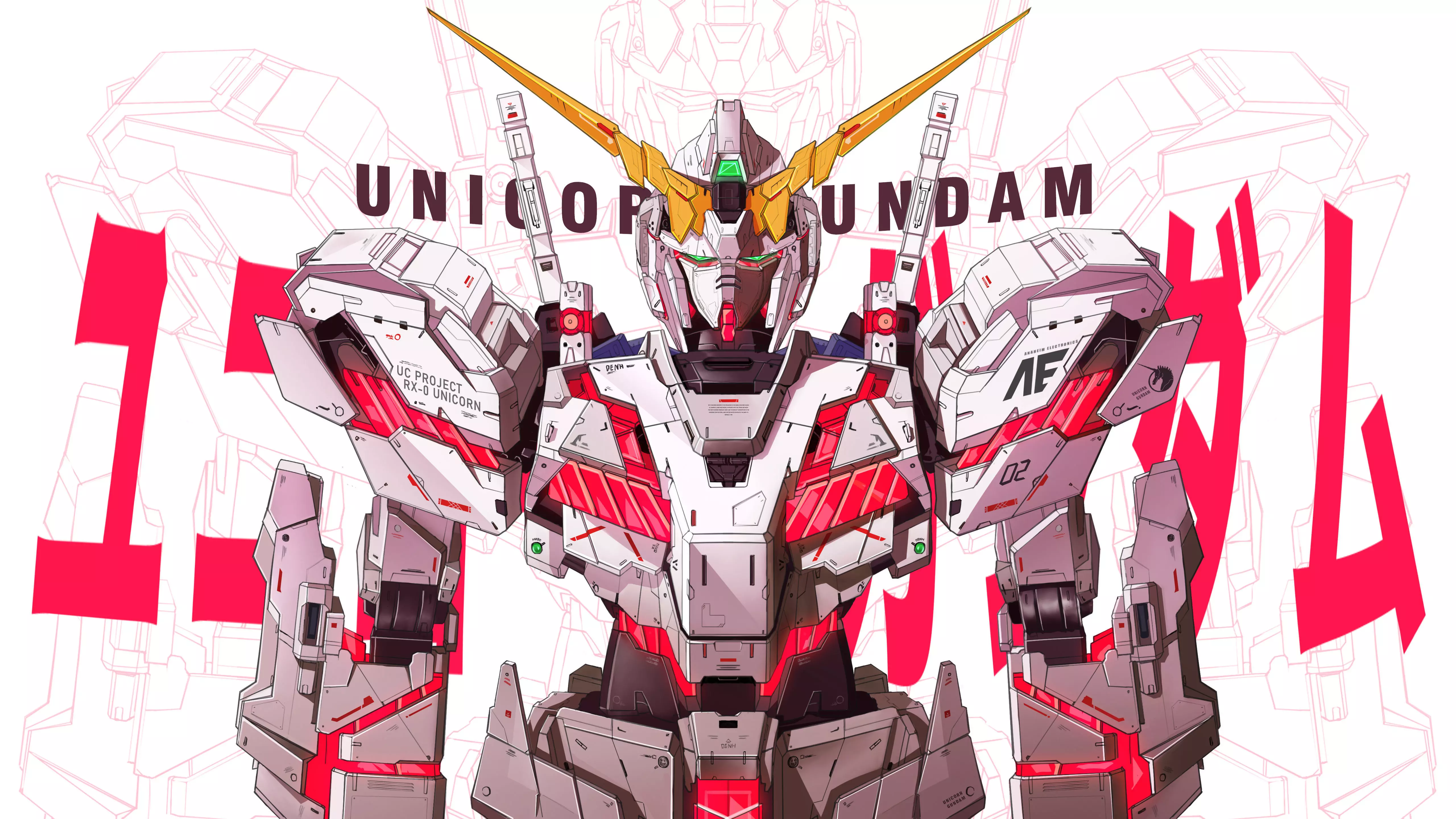 Gundam Unicorn RX-0 3D print model_0