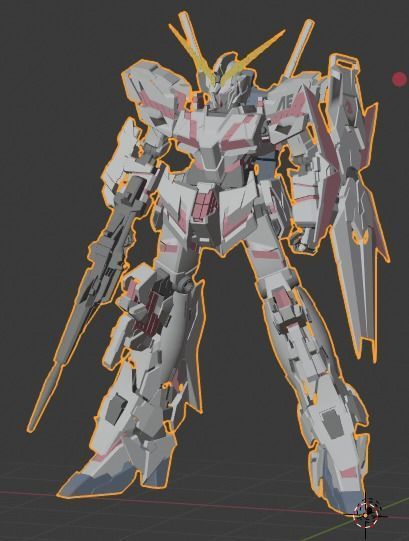 Gundam Unicorn RX-0 3D print model_6