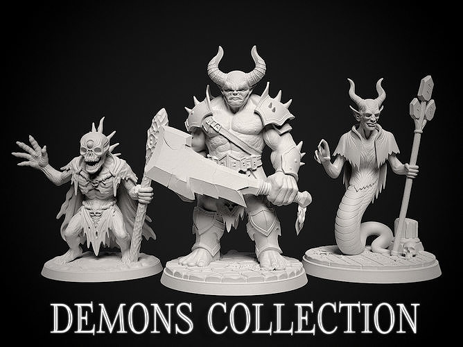 Demons Collection - 3D Print 