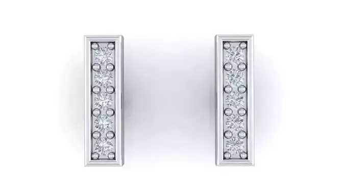 Alphabet Earrings letter I