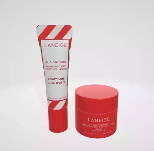 Set Laneige For Lip  Lip Sleeping Mask  Lip Glowy Balm 3D model
