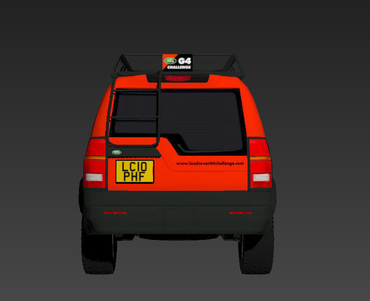 Land Rover Discovery 3 G4 Low-poly 3D model_2