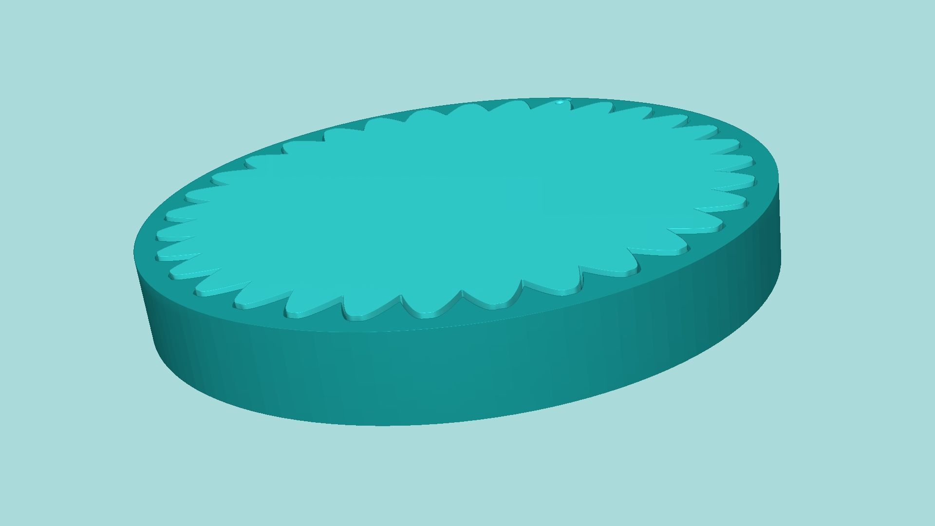 Sunflower 10 - Silicone Mold Maker - Template 3D print model_6