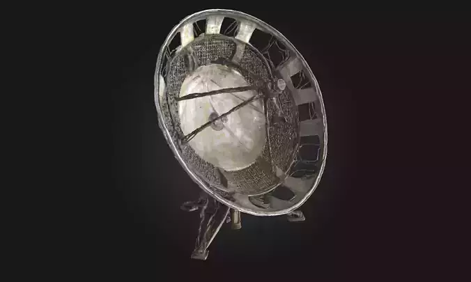 Satellite Dish Structure  Precision Engineering for LongRange  3D model