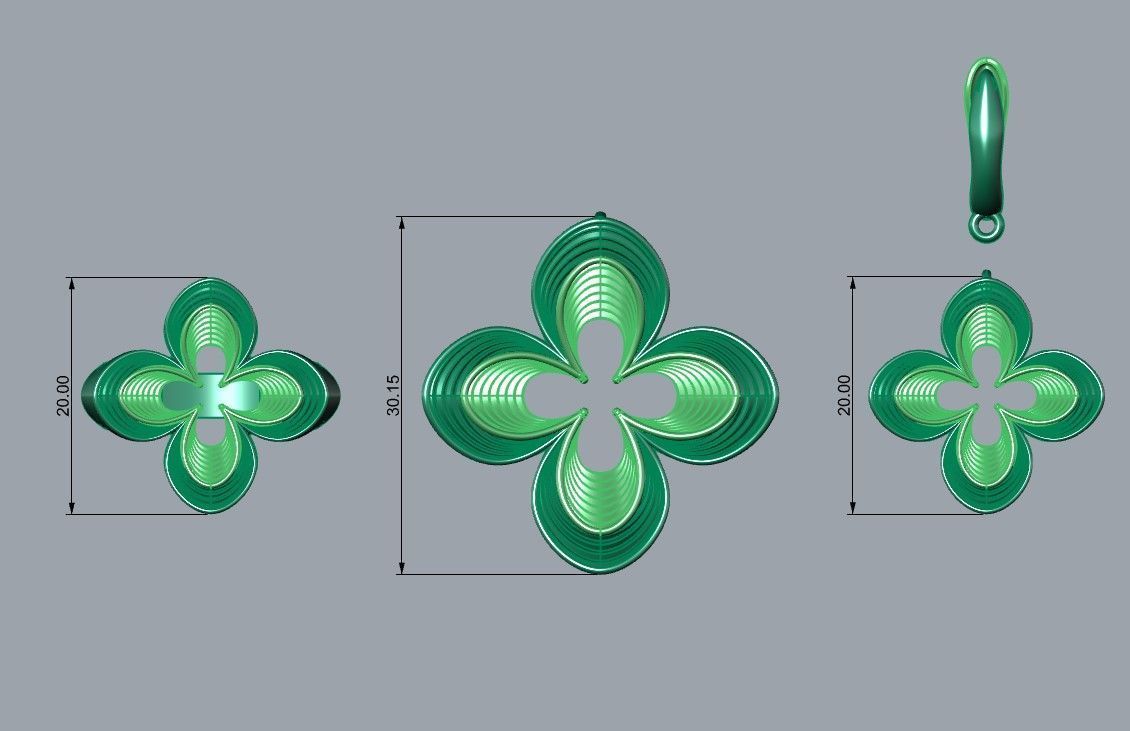 Special Floral Mini Set 3D print model_1