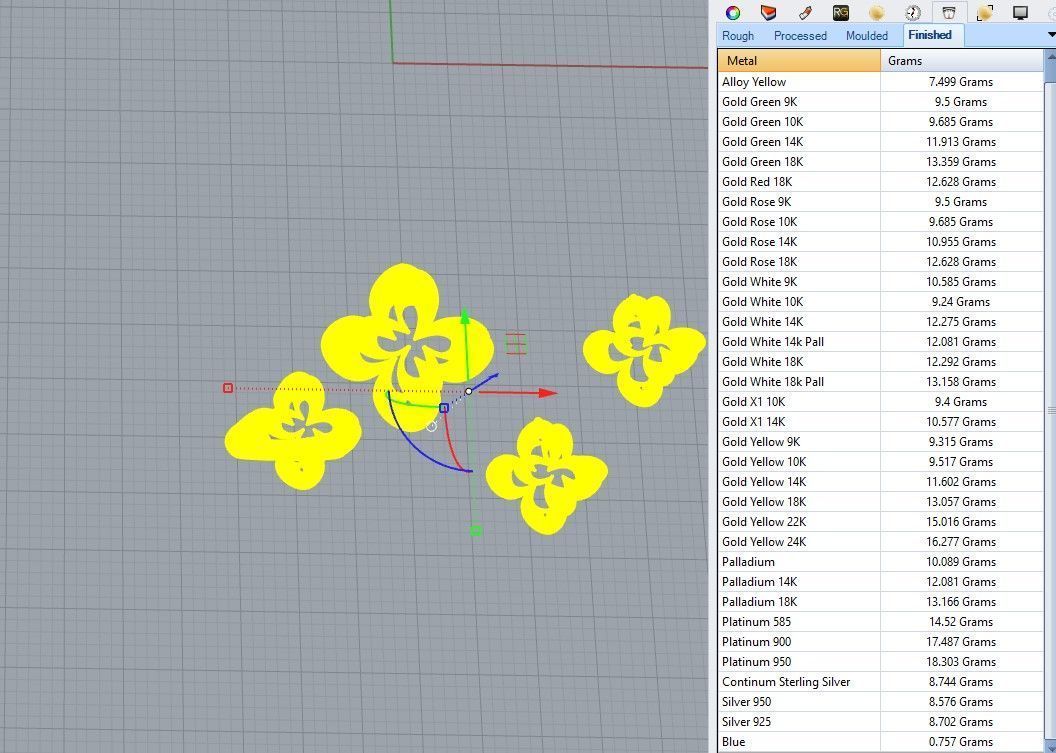 Special Floral Mini Set 3D print model_5
