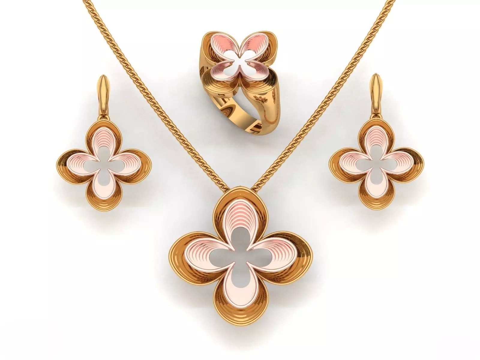 Special Floral Mini Set 3D print model_0