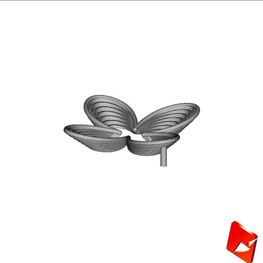 Special Floral Mini Set 3D print model_7