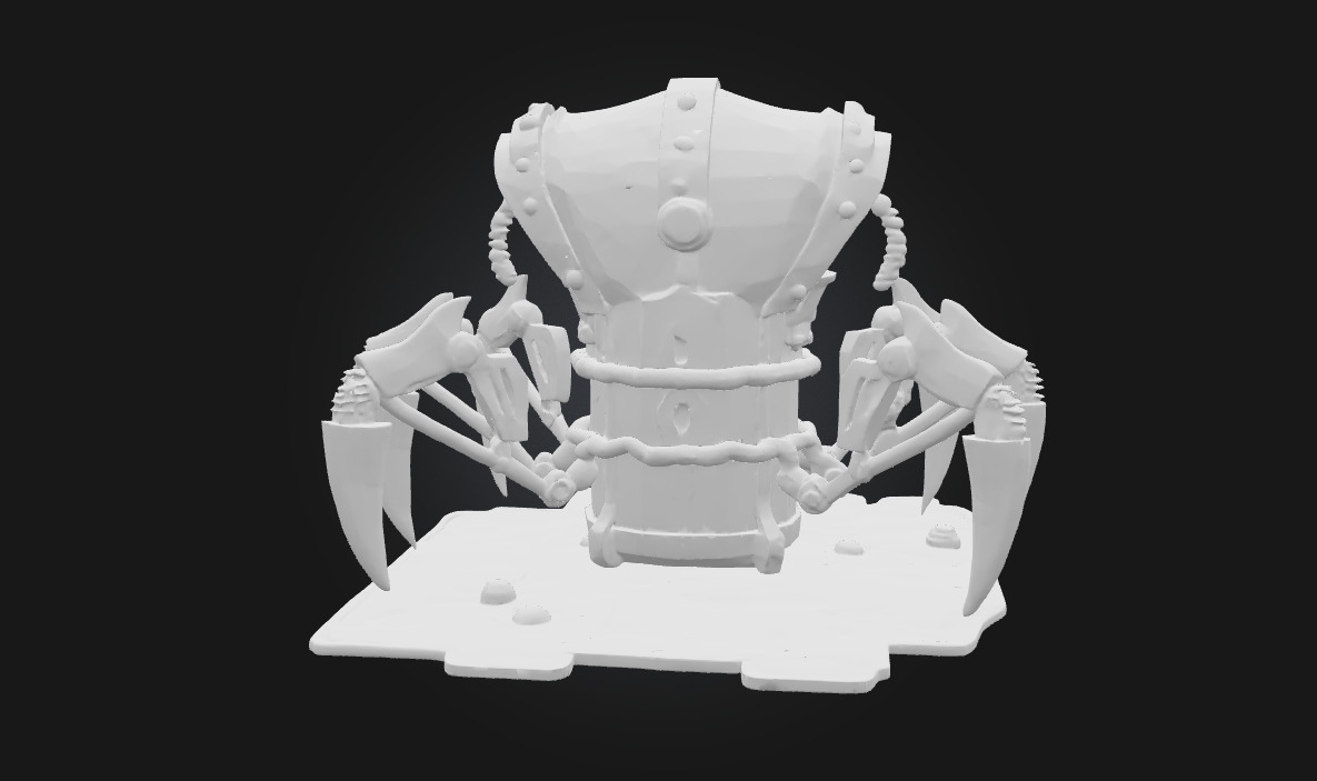 Rusty Sentinel Guardian of Forgotten Times 3D model_7