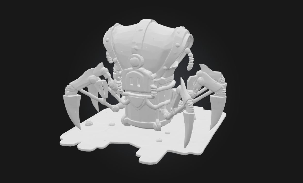 Rusty Sentinel Guardian of Forgotten Times 3D model_5