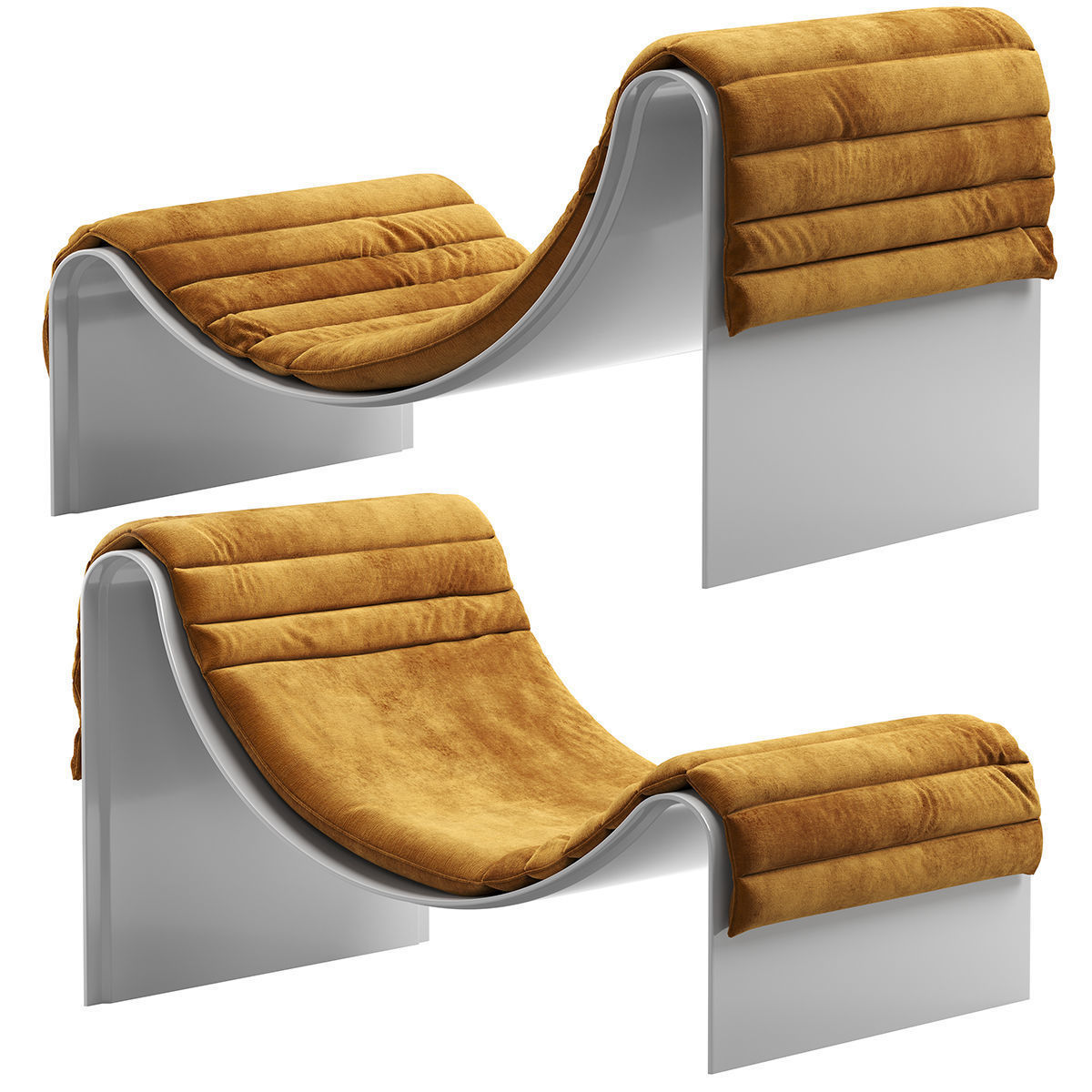 Knockabout Lounge Chair 3D model_7